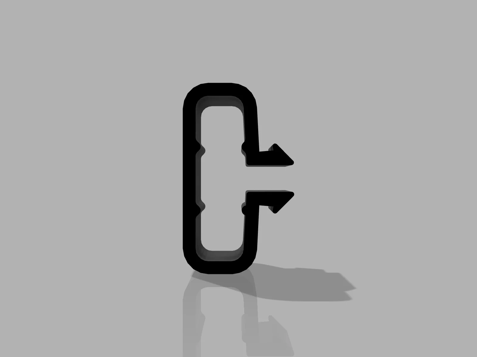 Clip Q 30×30 — Frontalansicht